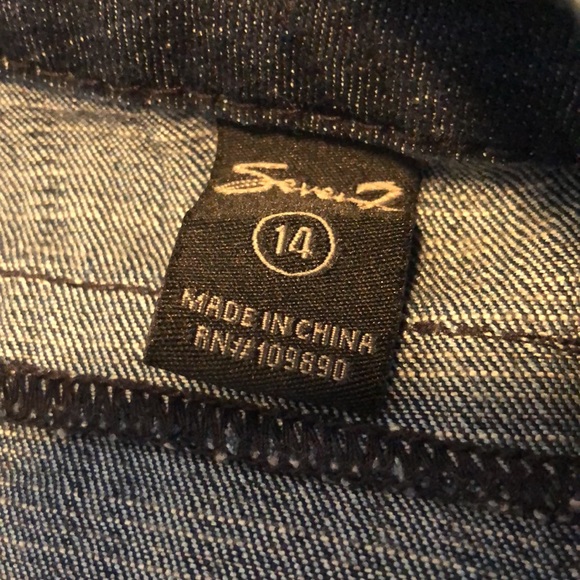 Women’s size 14 Seven7 bootcut blue jeans - Picture 11 of 13